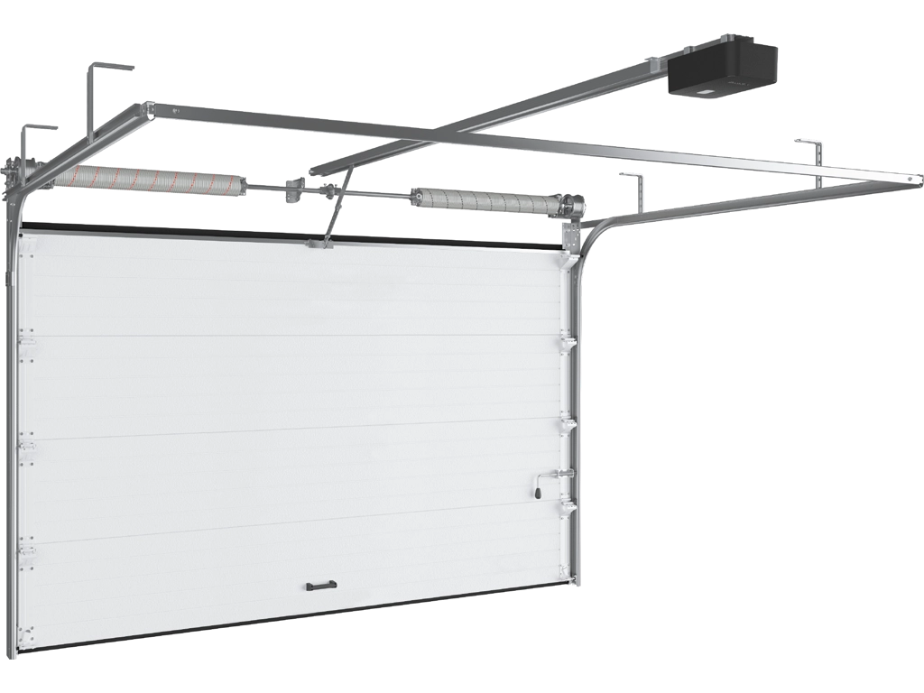 Ворота секционные rsd02, размер в свету (Ш х В) – 5 130 х 2 200 мм.