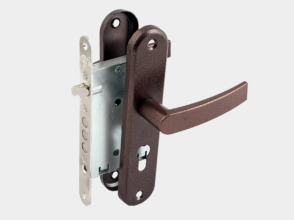 Комплект замка под цилиндр ПРО САМ 3В 4-31/55 РФ55-002.У4.