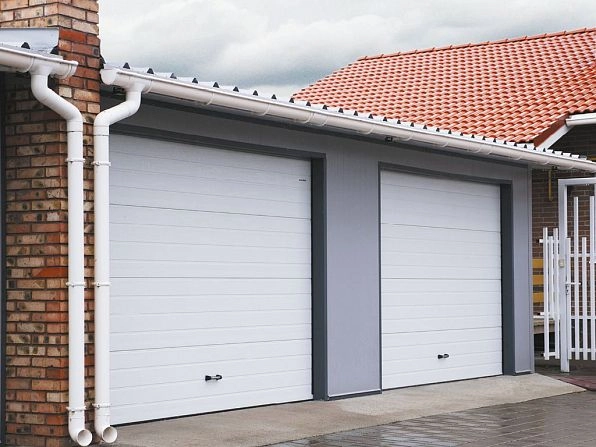 Секционные ворота 2500х2050 мм белые DoorHan rsd02, 